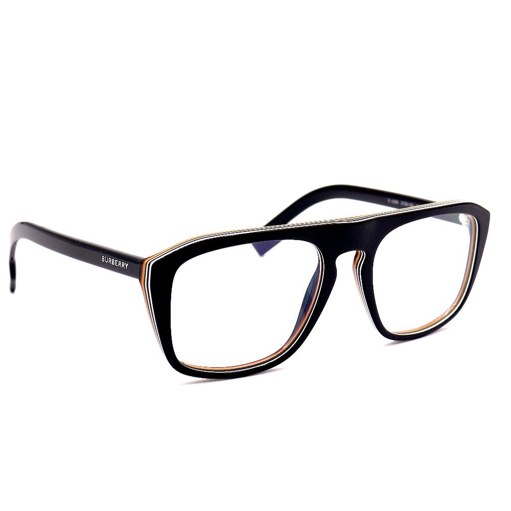BURBERRY BE4286 3798SB BLACK BLUE BLOCK LENS AUTHENTIC EYEGLASSES